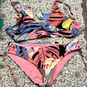 Colorful Abstract Bikini Set